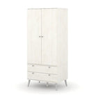 Core Augusta Curve 2 door, 2 drawer wardrobe - Price Crash Furniture