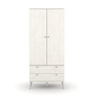 Core Augusta Curve 2 door, 2 drawer wardrobe - Price Crash Furniture