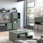 Arundel Coffee Table in Green/Grey - Price Crash Furniture