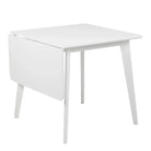 Roxby Square Dining Table in White - Price Crash Furniture