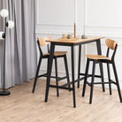 Roxby Bar Table in Oak - Price Crash Furniture