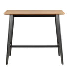 Roxby Bar Table in Oak - Price Crash Furniture