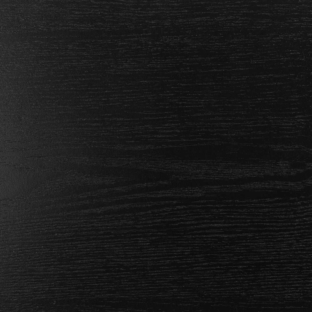 Seaford Wide Black Metal Bookcase with 4 Black Oak Shelves - Price Crash Furniture