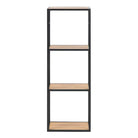 Seaford Black Metal Wall Shelf - Price Crash Furniture