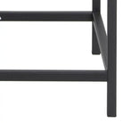 Seaford 2 Glass Door Display Cabinet in Black - Price Crash Furniture
