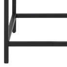 Seaford 2 Glass Door Display Cabinet in Black & Oak - Price Crash Furniture