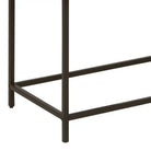 Seaford 2 Glass Door Display Cabinet in Black & Oak - Price Crash Furniture