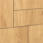 Seaford 3 Door 2 Drawer Sideboard in Black & Oak - Price Crash Furniture