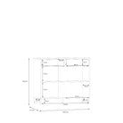 Sali 2 Door 2 Drawer Chest in Sage Green - Price Crash Furniture