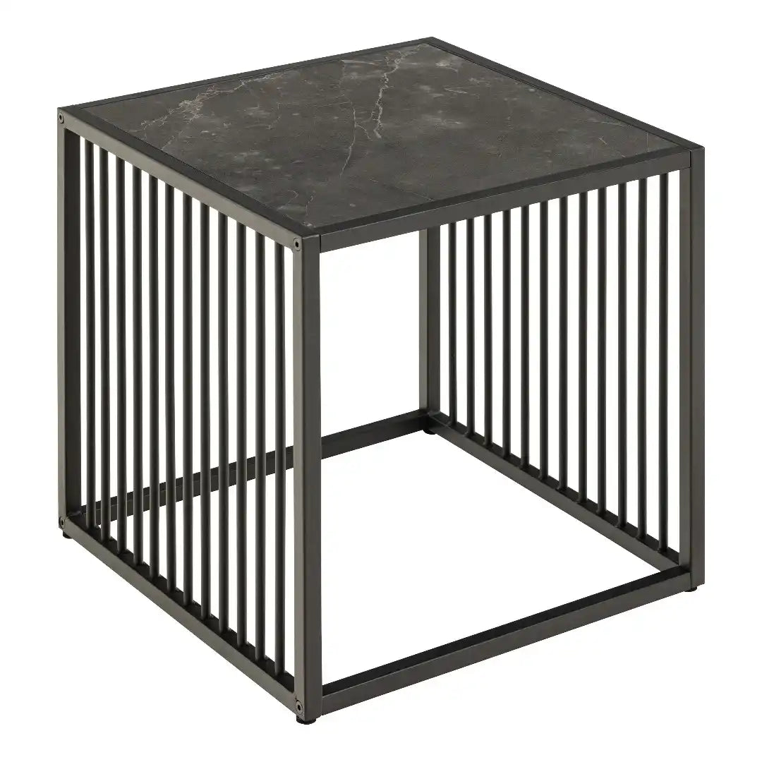 Strington Side Table in Black - Price Crash Furniture