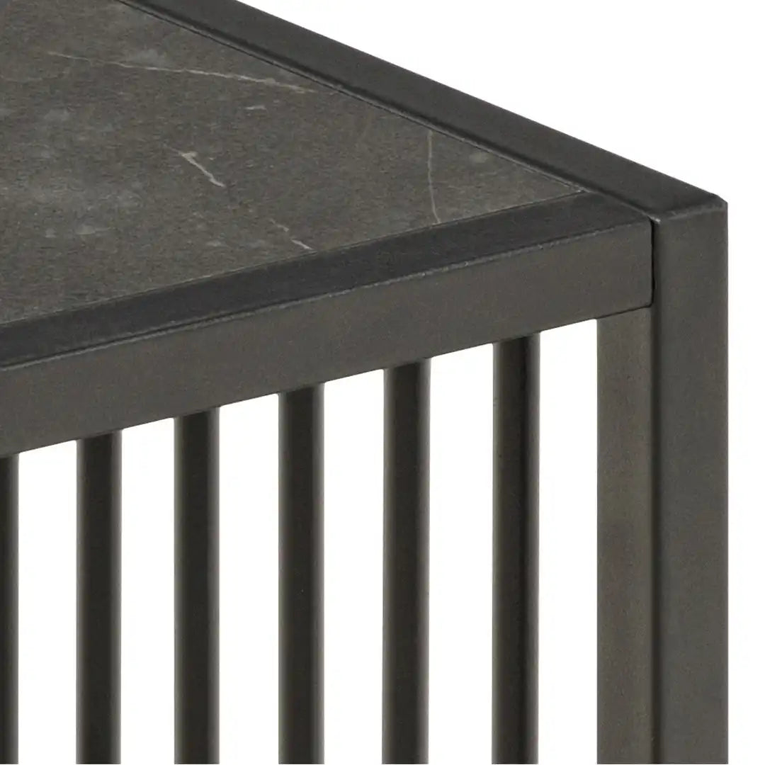 Strington Side Table in Black - Price Crash Furniture