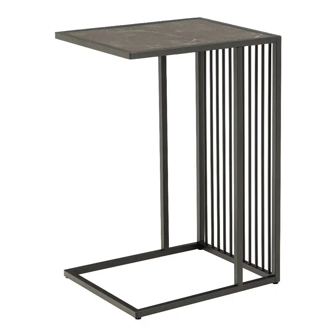 Strington Tall Side Table in Black - Price Crash Furniture