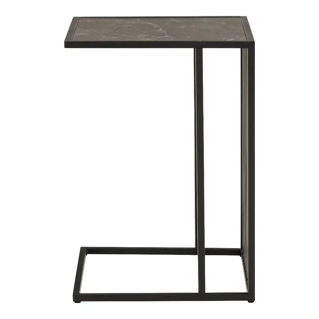 Strington Tall Side Table in Black - Price Crash Furniture