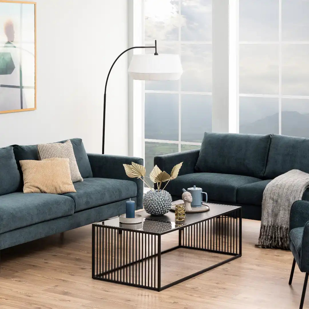 Strington Coffee Table in Black - Price Crash Furniture