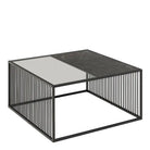 Strington Square Coffee Table in Black - Price Crash Furniture