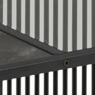 Strington Square Coffee Table in Black - Price Crash Furniture