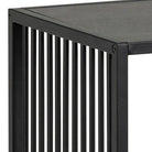 Strington Bookcase with 2 Shelves in Black - Price Crash Furniture