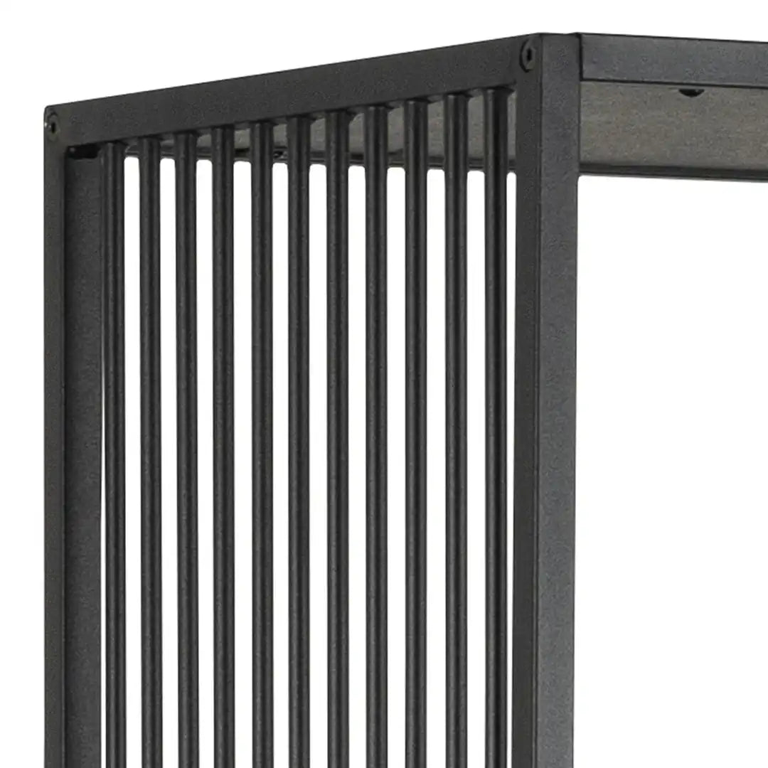 Strington Bookcase with 5 Shelves in Black - Price Crash Furniture