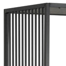 Strington Bookcase with 5 Shelves in Black - Price Crash Furniture