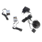 Wensley Display Cabinet with 1 Door and 1 Glass Door in Light Grey and Oak inc LED Lighting - Price Crash Furniture