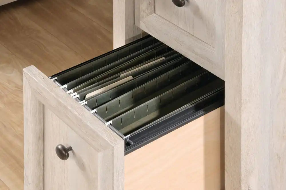 Chalked Wood Computer Desk - Price Crash Furniture