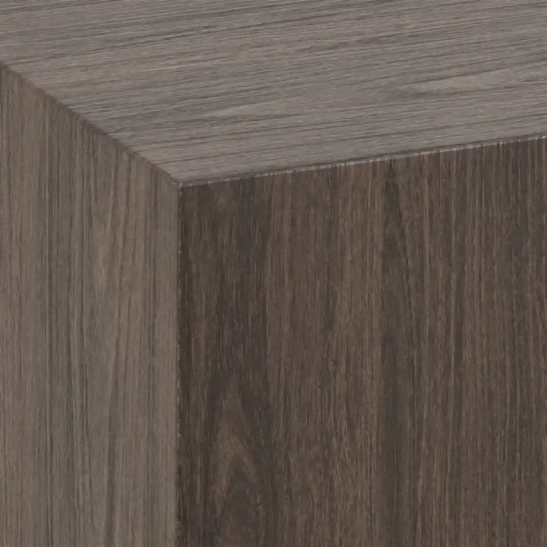 Dice Square Coffee Table Set in Smoked Ash - Price Crash Furniture