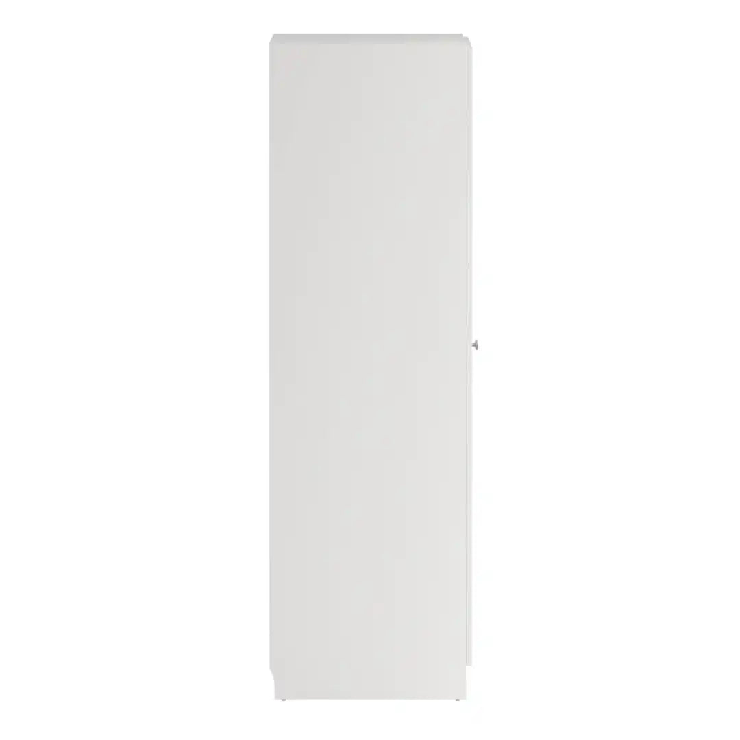 Brande Wardrobe with 2 Frame Doors in White - Price Crash Furniture
