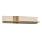 Grafton Wall Shelf In Cream and Oak - Price Crash Furniture