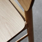 Barlow Bar Table in Matt Oak includes 2 Barlow Bar Stool in Matt Oak - Price Crash Furniture