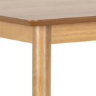 Barlow Bar Table in Matt Oak includes 2 Barlow Bar Stool in Matt Oak - Price Crash Furniture