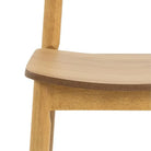 Barlow Rectangular Dining Table in Matt Oak includes 4 Barlow Dining Chair in Matt Oak - Price Crash Furniture