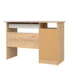 Function Plus 4 Drawer Desk Handle free Drawer in Jackson Hickory Oak - Price Crash Furniture