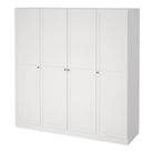Brande Wardrobe With 4 Frame Doors In White - Price Crash Furniture