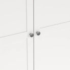 Brande Wardrobe With 4 Frame Doors In White - Price Crash Furniture