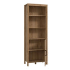Malte Brun Tall Bookcase Display Shelf Unit In Waterford Oak - Price Crash Furniture