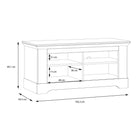 Illopa Storage Bench Ottoman Blanket Box In Oak & White - Price Crash Furniture