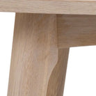 Marte Retro Style Rectangular Coffee Table In White Oak - Price Crash Furniture