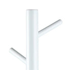 Bremen Hallway Coat and Hat Stand In White - Price Crash Furniture