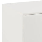 Mitra 2 Door Small Compact Sideboard In White - Price Crash Furniture