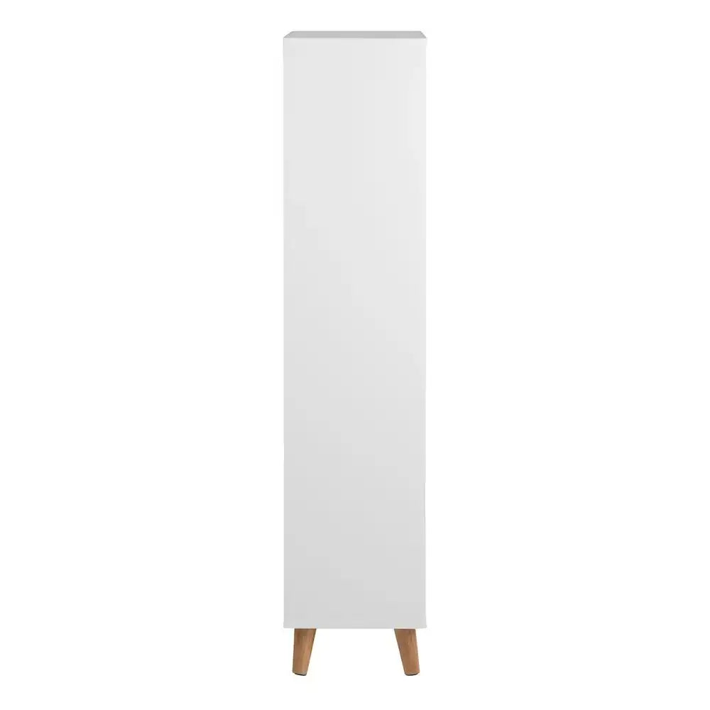 Mitra Shoe Cabinet 3 Flip Down Doors In White - Price Crash Furniture