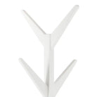 Ascot Modern Standing Coat Hanger In White - Price Crash Furniture