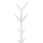 Ascot Modern Standing Coat Hanger In White - Price Crash Furniture