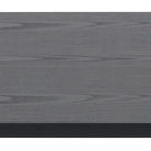 Angus Rectangular Coffee Table With Shelf In Black Ash - Price Crash Furniture