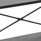 Angus Bookcase With 5 Shelves In Black - Price Crash Furniture