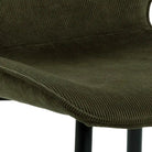 Femke Dining Chair In Olive Green Set Of 4 - Price Crash Furniture
