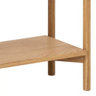 Braidwood Tall Bookcase With 4 Shelves In Oak - Price Crash Furniture