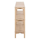 Braidwood Wide Bookcase With 4 Shelves In White - Price Crash Furniture