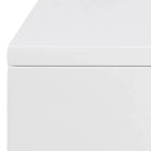 Avignon Floating Wall Mounted Bedside Table 2 Drawers White - Price Crash Furniture