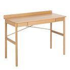 Paul Scandinavian Style Home Office Desk In Oak - Price Crash Furniture