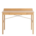 Paul Scandinavian Style Home Office Desk In Oak - Price Crash Furniture
